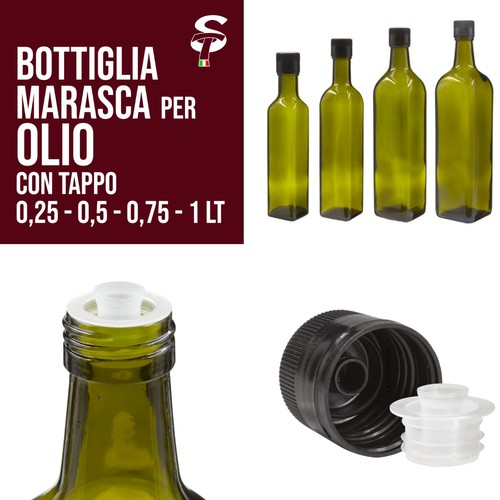 Bottiglie marasca per olio - per,
