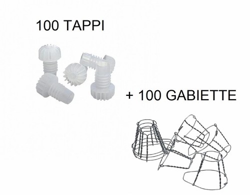 Tappi gabiette alettati - +,