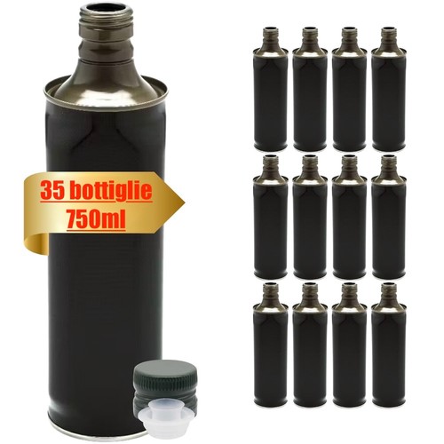 Bottiglie latta per olio - latta,