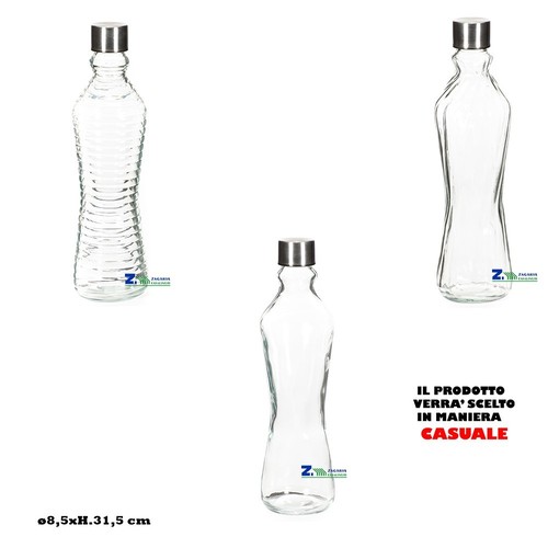 Bottiglia vetro acqua 0 - bottiglia,
