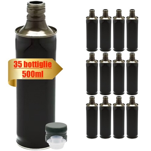 Bottiglie latta per olio - 35,