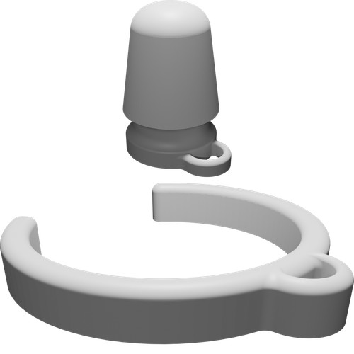 Tappo anello ricambio - tappo,