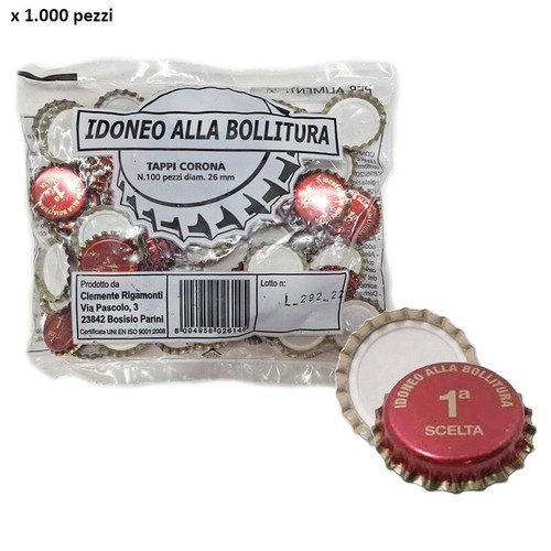 1000 tappi corona - corona, 1a
