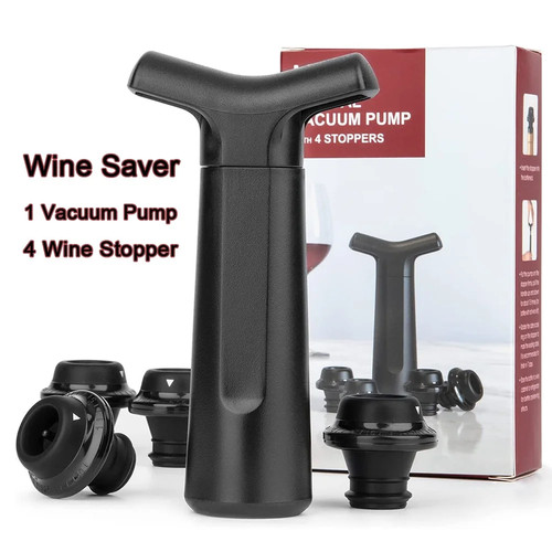 Kit pompa sottovuoto vino - sottovuoto, con