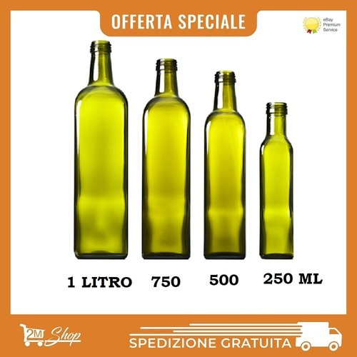 Bottiglie verdi marasca vetro - bottiglie,